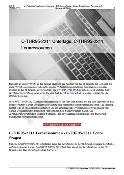 C-THR95-2211 Lernhilfe