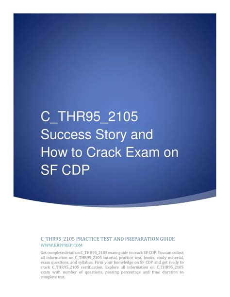 C-THR95-2311 Vorbereitung