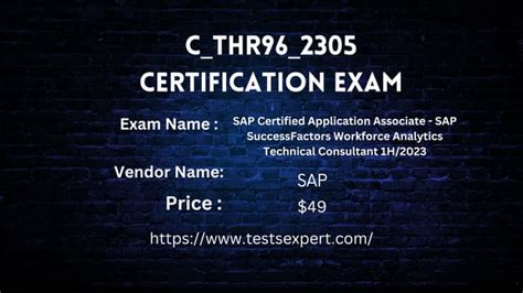 C-THR96-2205 Zertifizierung