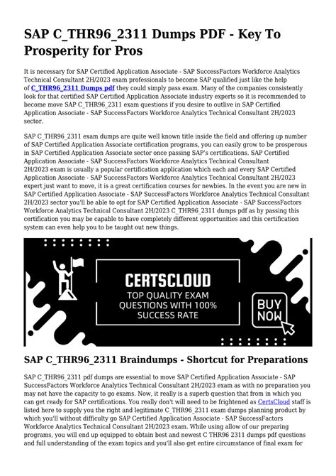 C-THR96-2311 Prüfungsfrage.pdf