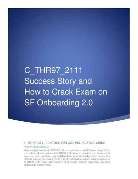 C-THR97-2111 Prüfungsfragen