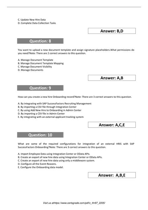 C-THR97-2205 Exam Fragen