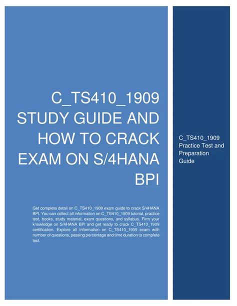 C-TS410-1909 Exam