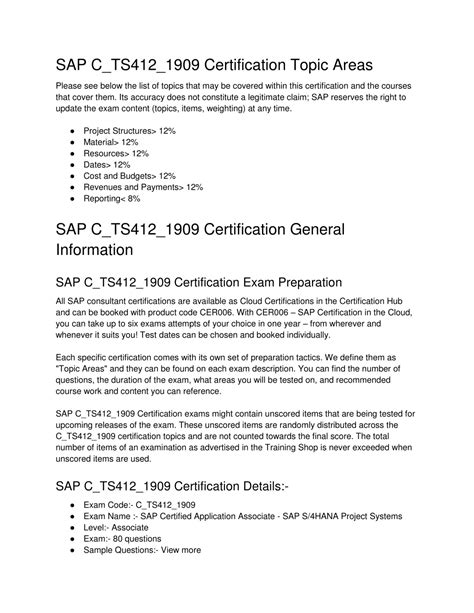 C-TS412-1909 Zertifizierung