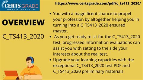 C-TS413-2020 Exam Objectives