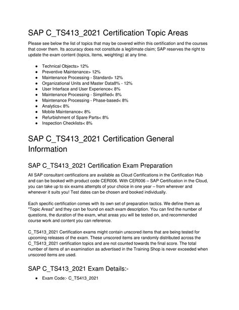 C-TS413-2021 Trainingsunterlagen