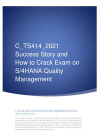 C-TS414-2021 Exam