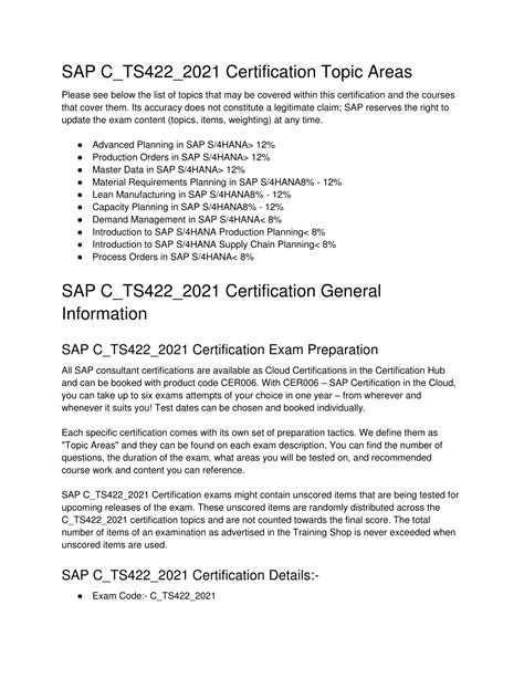 C-TS422-2021 Zertifizierung