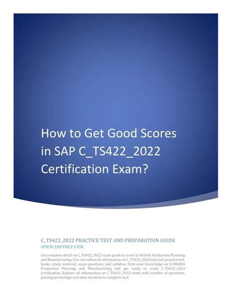 C-TS422-2022 Exam