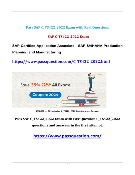 C-TS422-2022 Questions Pdf