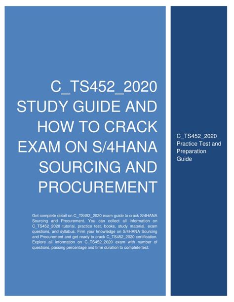 C-TS452-2020 Übungsmaterialien
