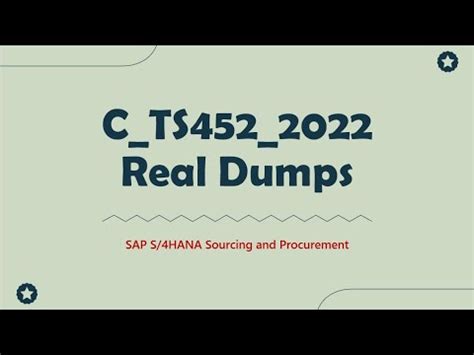 C-TS452-2022 Dumps Deutsch