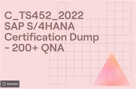 C-TS452-2022-German Dumps