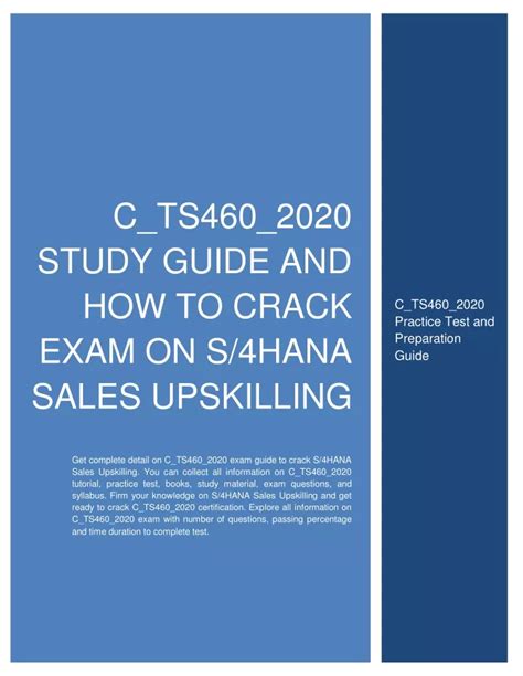 C-TS460-2020-Deutsch Prüfungs Guide