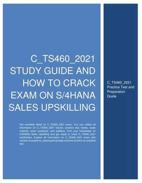 C-TS460-2021 Prüfungs Guide