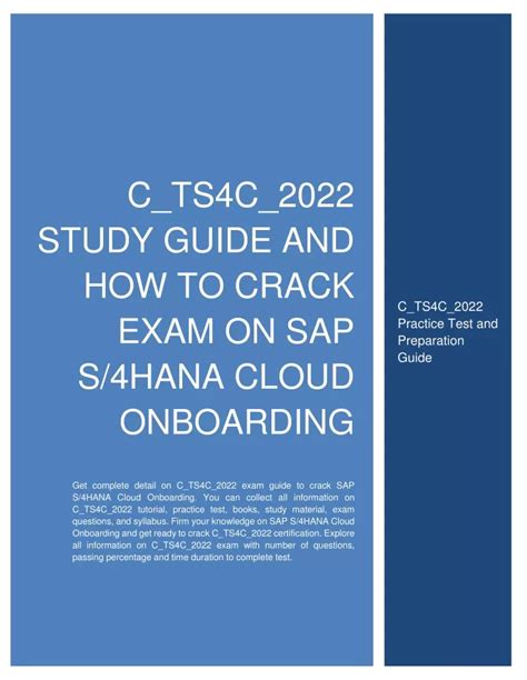 C-TS4C-2022 PDF Demo