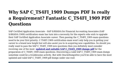 C-TS4FI-1909-KR Dumps.pdf