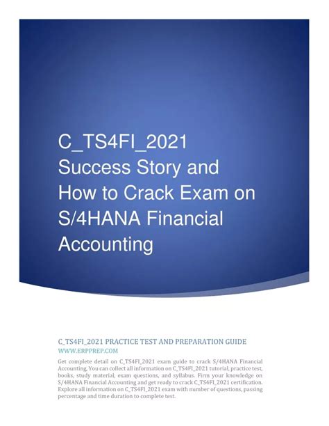 C-TS4FI-2021 Prüfungsinformationen