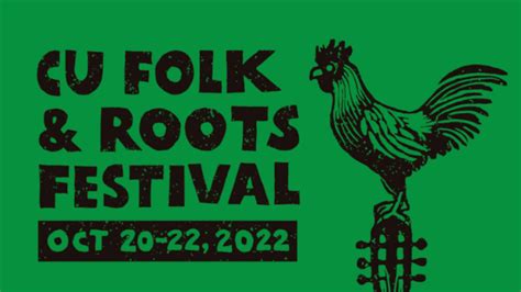 C-U Folk and Roots Festival 2024 Lineup - Oct 20 - 22, 2024