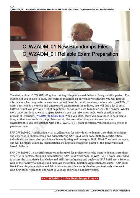 C-WZADM-01 PDF Demo