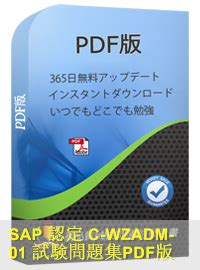 C-WZADM-01 PDF Testsoftware