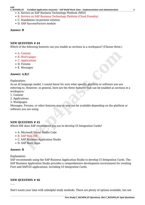 C-WZADM-2404 Latest Study Questions