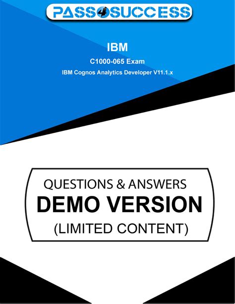 C1000-065 PDF Demo