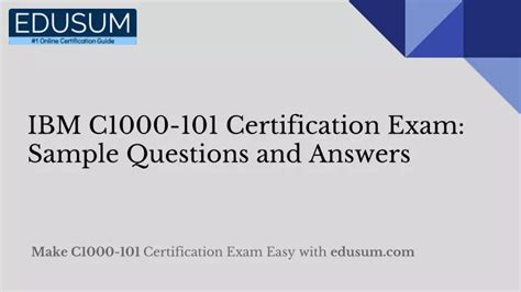 C1000-101-KR Examengine