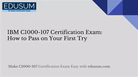 C1000-107 Exam