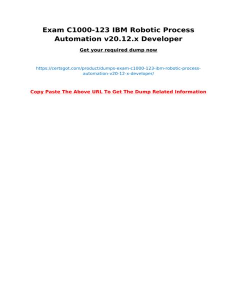 C1000-123 PDF Demo