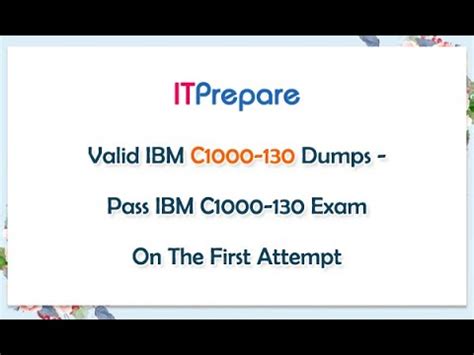 C1000-130 Valid Test Experience