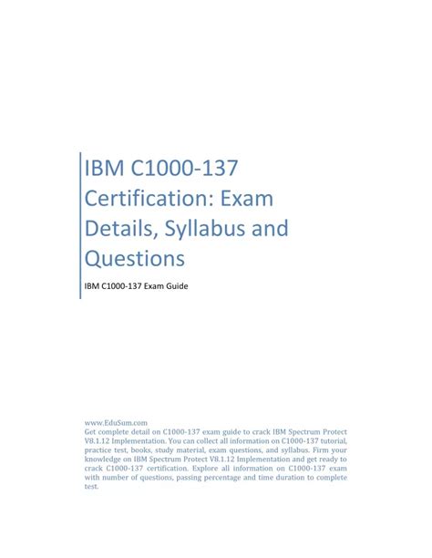C1000-137 Examsfragen