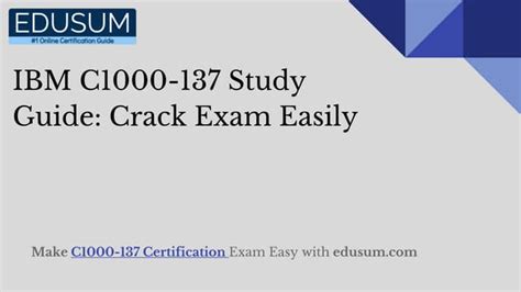 C1000-137 Reliable Study Guide