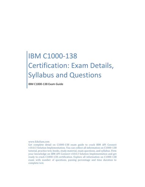 C1000-138 Exam Fragen