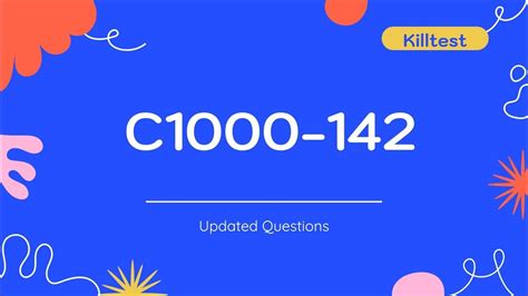 C1000-142 Exam Fragen