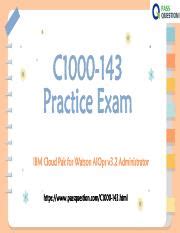 C1000-143 Praxisprüfung