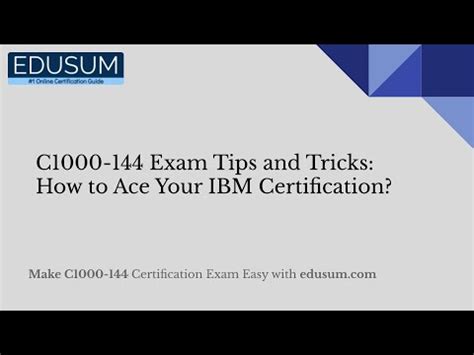 C1000-144 Prüfungs Guide