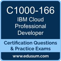 C1000-166 PDF Testsoftware