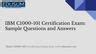 C1000-170 Exam Fragen