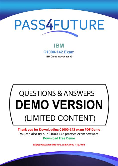C1000-170 PDF Demo
