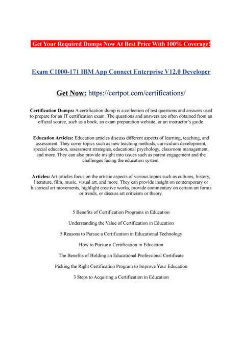 C1000-171 Prüfungsinformationen
