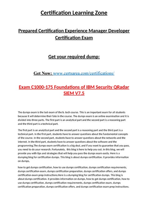 C1000-175 Zertifizierungsprüfung