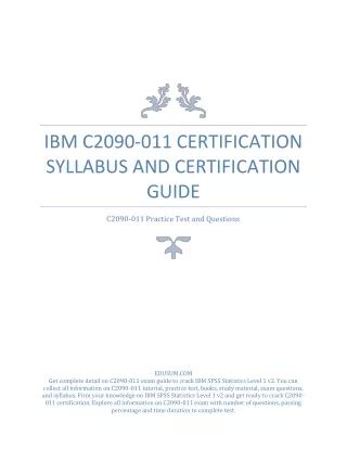 C1000-185 Official Cert Guide