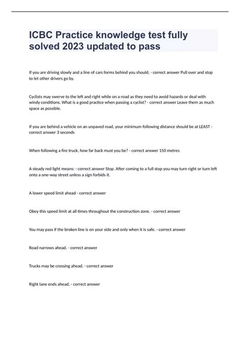 C49 license practice test.  No registration required! ICBC online practice knowledg...