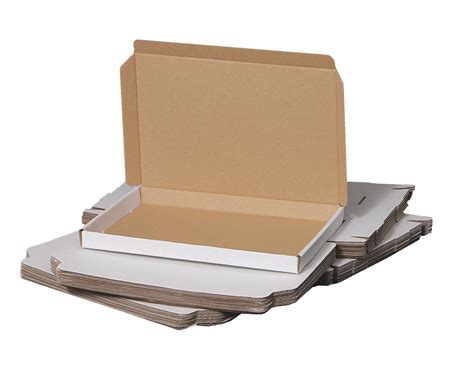 C5 / A5 White Postal Boxes 235x160x19mm / Pack of 25