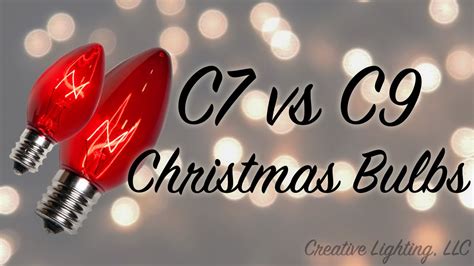 C7 vs c9 christmas lights. Another answer to the question, “what is the difference between C7 and C9 bulbs” is wattage. A standard incandescent C7 bulb is up to four watts, while a similar incandescent C9 bulb runs up to 10 watts. Meanwhile, LED C7 and C9 bulbs typically require less electricity. Note however that they might not be as bright as incandescent … 
