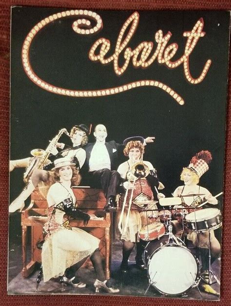 CABARET - JOEL GREY - 1988 THEATER PLAY PROGRAM - eBay