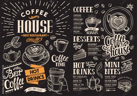 Cafe Chalkboard Art Illustrations & Vectors - Dreamstime - muktibox.com