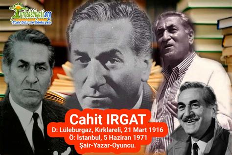 CAHİT IRGAT. 