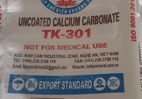 CALCIUM CARBONATE POWDER SPECIFICATIONS AND USES